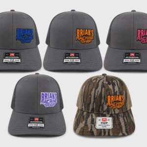 Brians machine shop richardson 112 hats