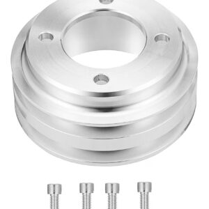 Total Tilt SBF Aluminum Pulley Set