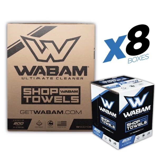 Azotherm 200ct Shop Towels - 8 Pack
