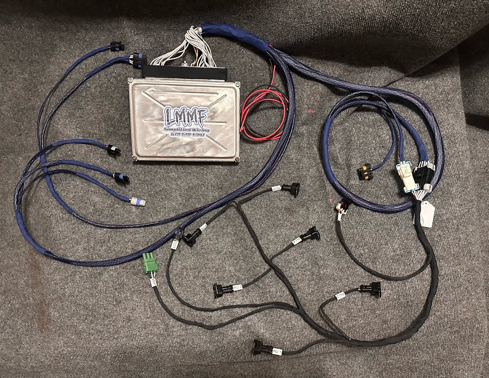 LMMF 89-99 3100 ECM and Harness Combo